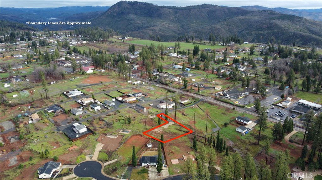 6881 Pentz Road Paradise, CA 95969 - Photo 8 of 10 an aerial view of residential houses with outdoor space and trees