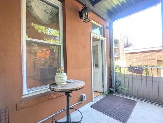 a view of an entryway