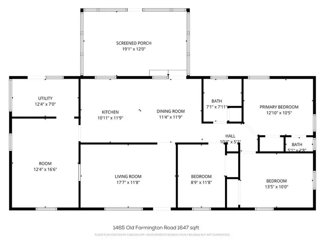 $1,500 | 1465 Old Farmington Road, Lewisburg, TN 37091