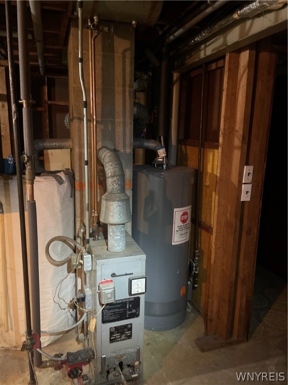 1380 Harlem Road Cheektowaga, NY 14206 - Photo 32 of 49 Basement Furnaces and HWTs