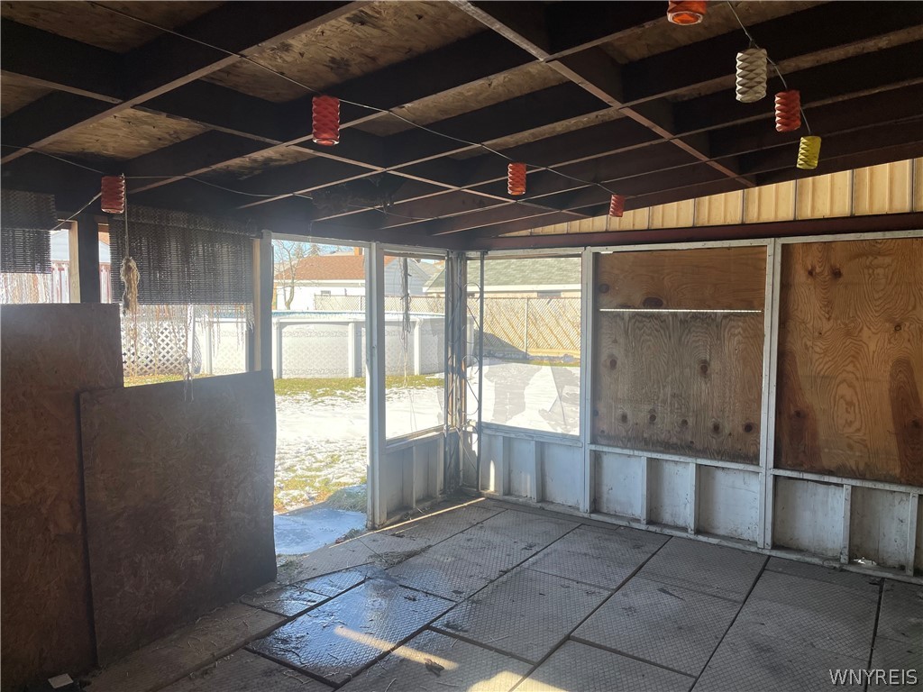 1380 Harlem Road Cheektowaga, NY 14206 - Photo 46 of 49 Sunroom in the Backyard