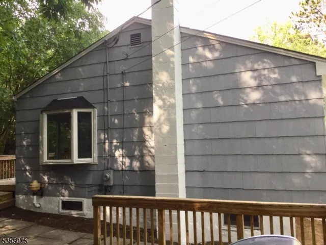 a backyard of a house