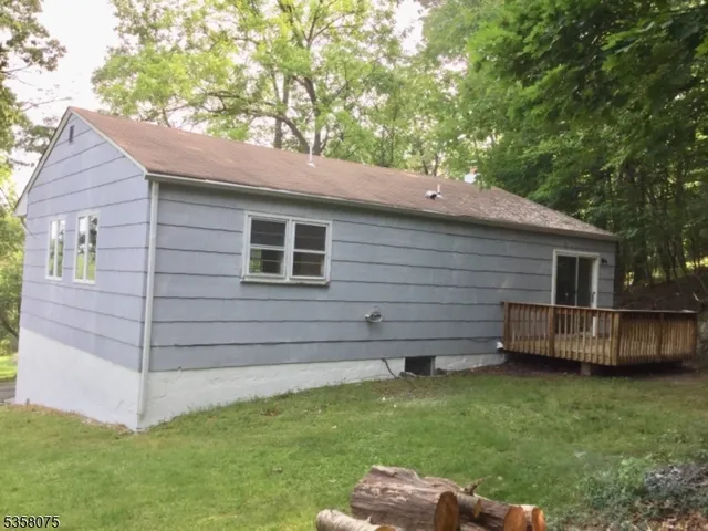 a view of a backyard with a garden
