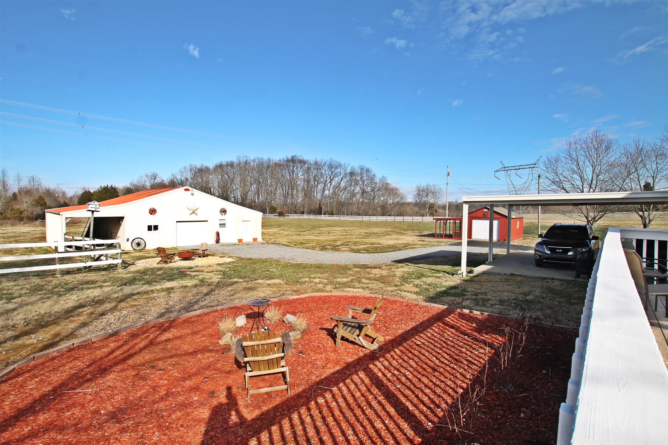 6938 Hall Road Greenbrier, TN 37073 - Photo 20 of 30 a view of a swimming pool with a yard