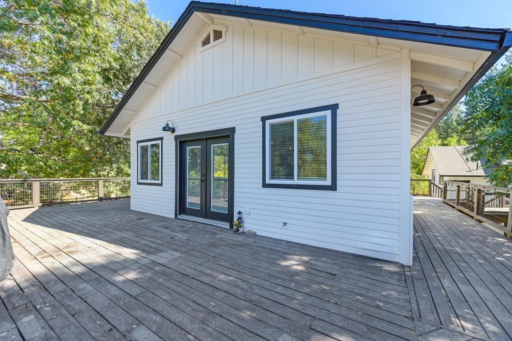5205 Rooster Lane Somerset, CA 95684 - Photo 27 of 98 a view of backyard with deck and wooden floor