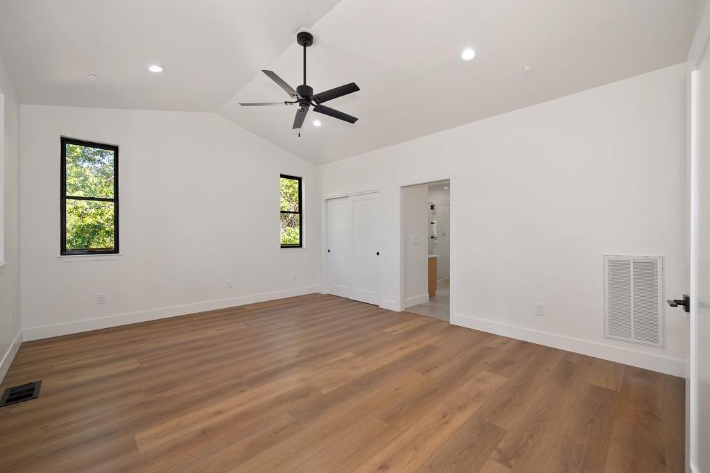 5205 Rooster Lane Somerset, CA 95684 - Photo 58 of 98 wooden floor in an empty room with a window