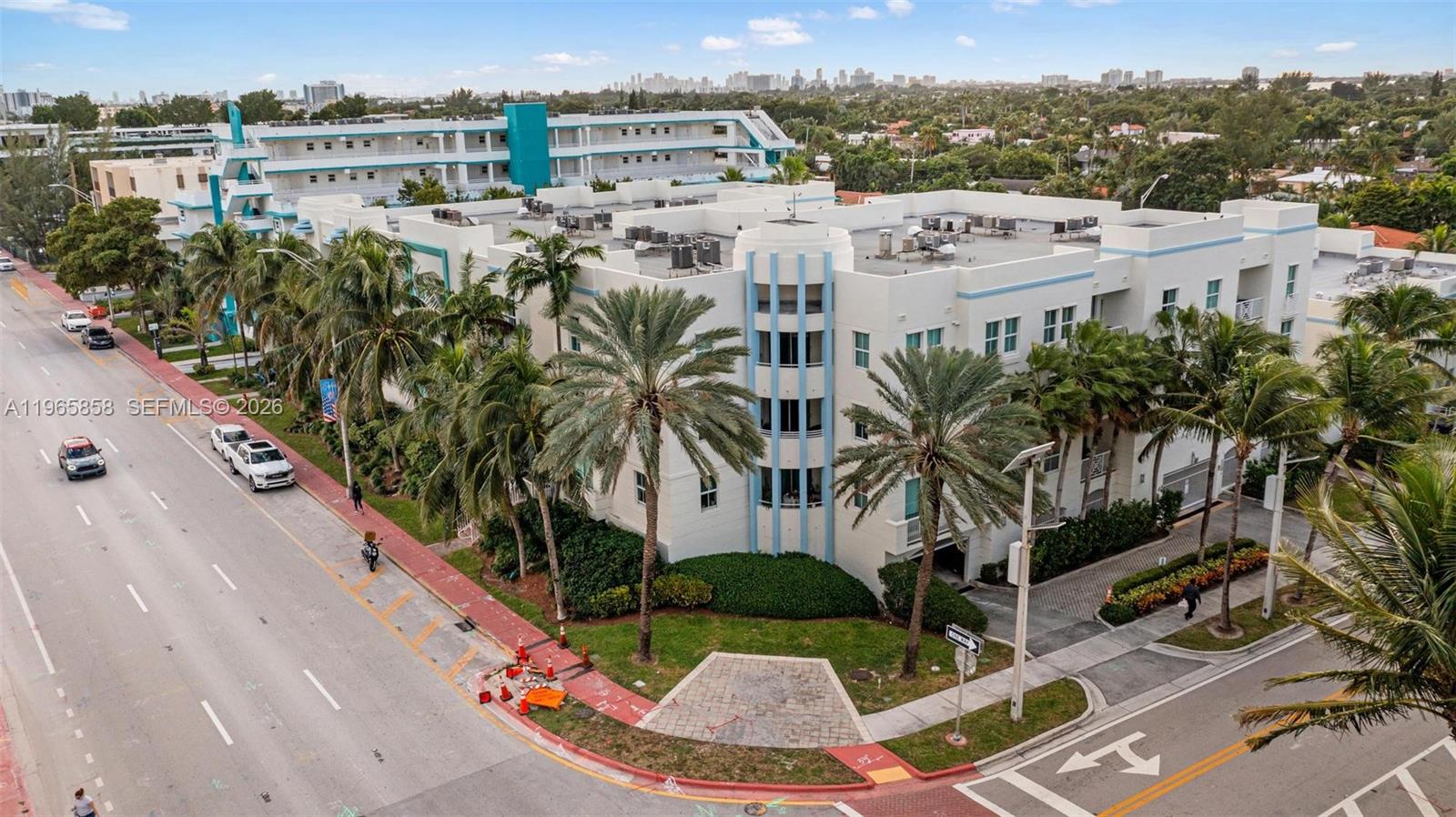 9172 Collins Avenue, Unit 210 Surfside, FL 33154 - Photo 28 of 41 a view of a city with tall buildings