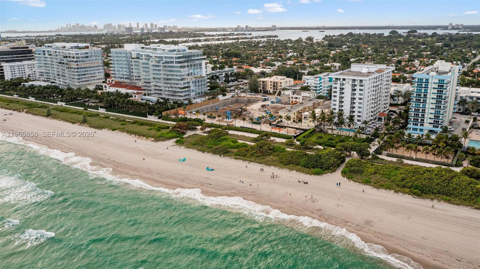 9172 Collins Avenue, Unit 210 Surfside, FL 33154 - Photo 30 of 41 an aerial view of city