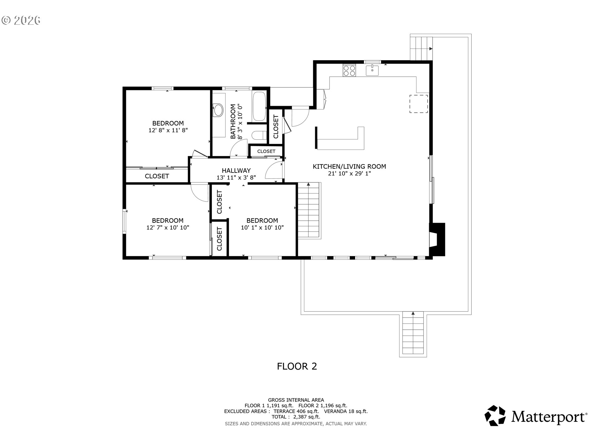 1214 Ransom Avenue Brookings, OR 97415 - Photo 32 of 33 Floor Plan