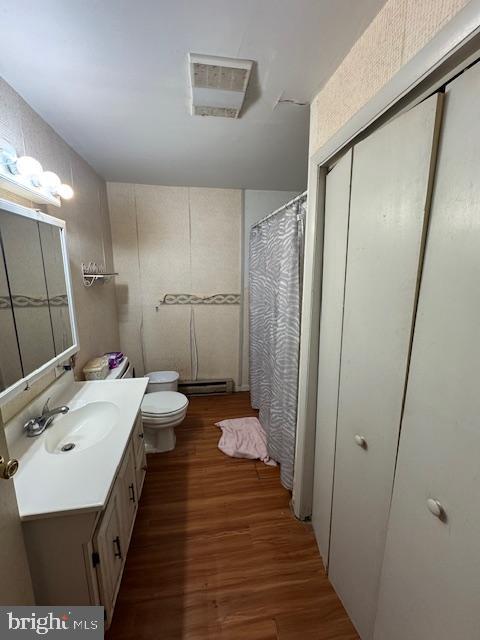 7844 Mentzer Gap Road Waynesboro, PA 17268 - Photo 18 of 23 a bathroom with a double vanity sink and a mirror