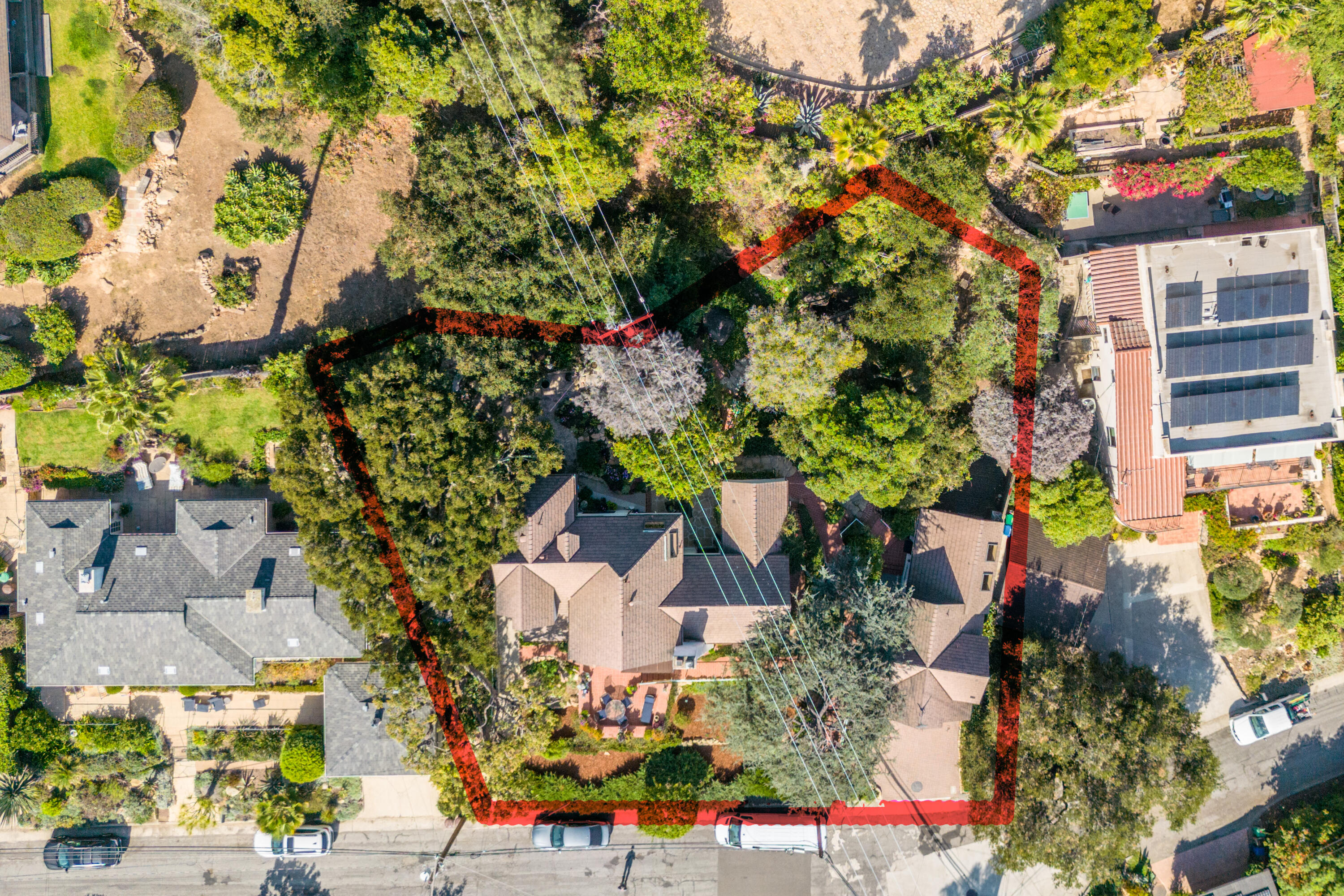 1600 Oramas Road Santa Barbara, CA 93103 - Photo 41 of 42 Approx Property Boundary
