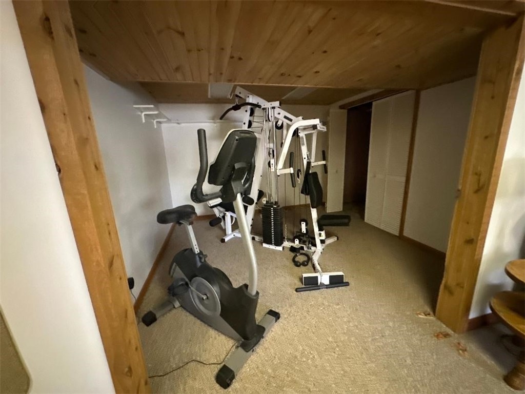 16711 4th Section Road Clarendon, NY 14470 - Photo 23 of 30 Basement Work Out Area
