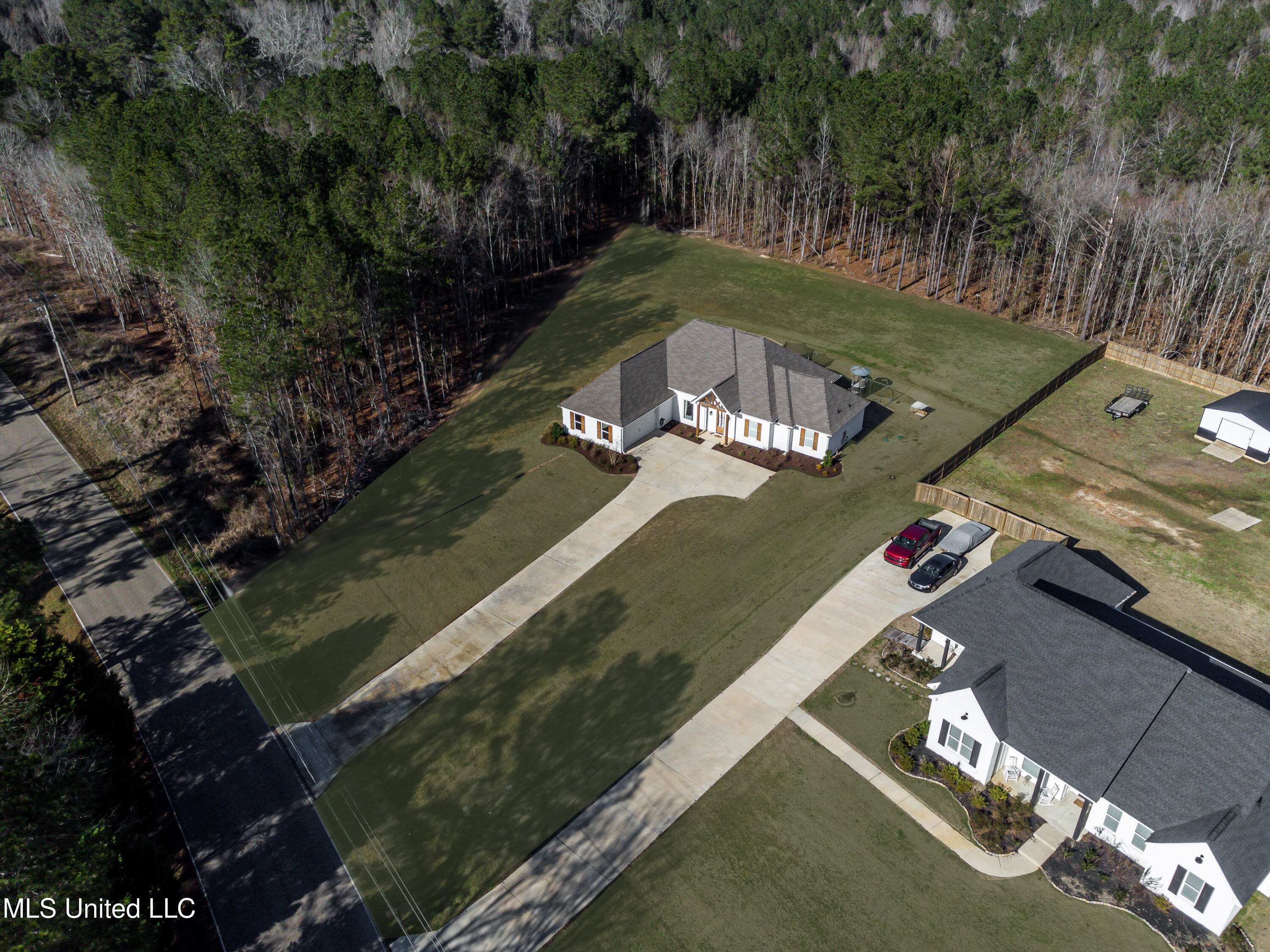 1656 Old Lake Road Brandon, MS 39042 - Photo 6 of 45 1656 Old Lake Rd Ext drone-3