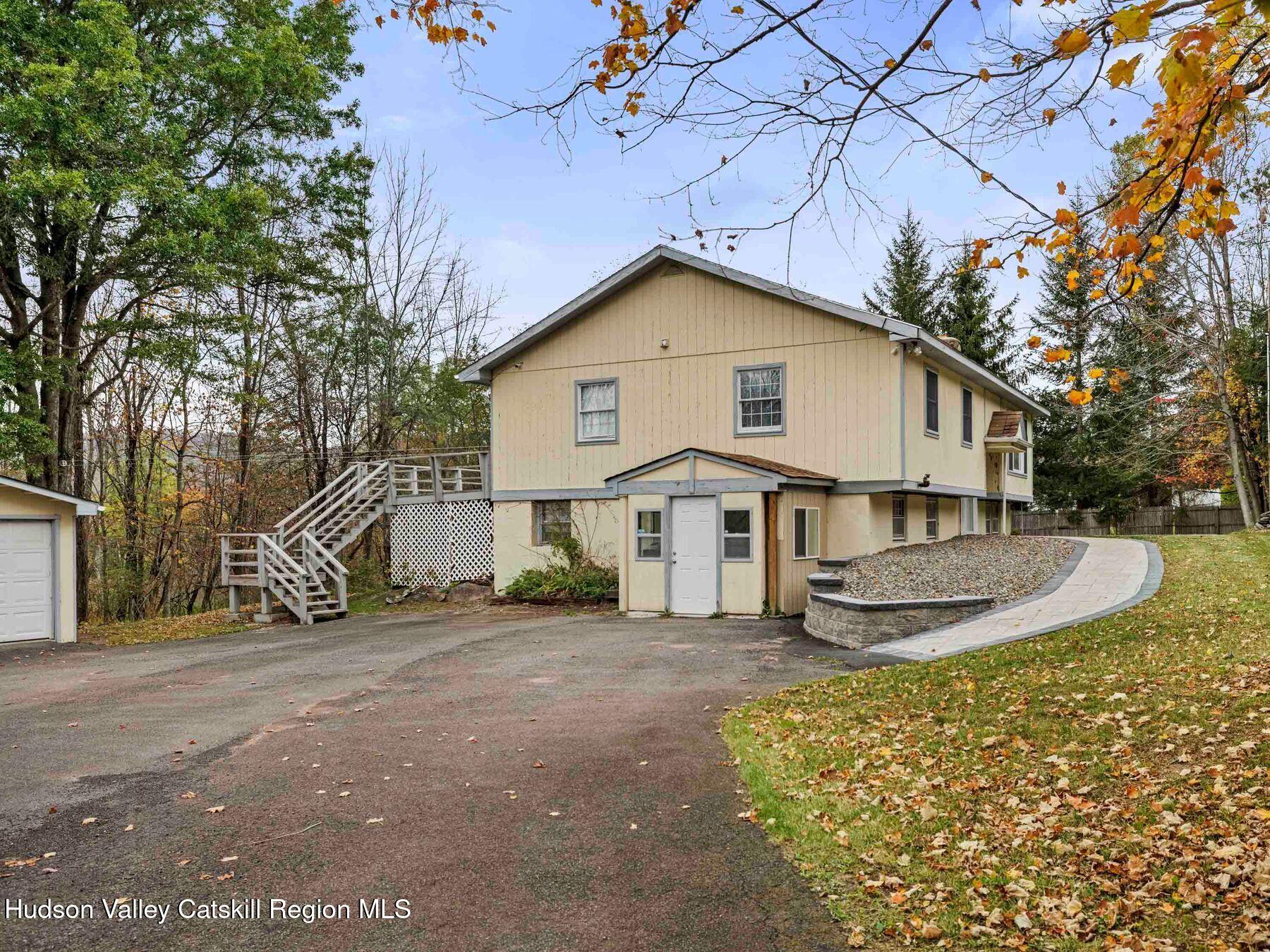 317 Mitchell Hollow Road Windham, NY 12496 - Photo 40 of 41 a view of a house with basketball court