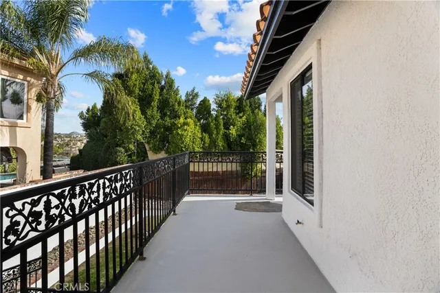 a view of backyard of house