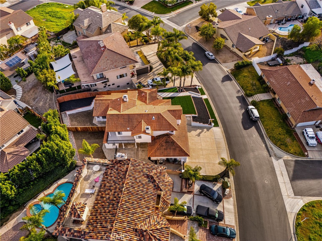 29566 Big Range Road, Unit 1 Canyon Lake, CA 92587 - Photo 54 of 55 an aerial view of a house with a yard