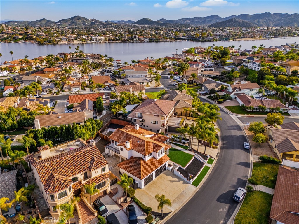 29566 Big Range Road, Unit 1 Canyon Lake, CA 92587 - Photo 55 of 55 an aerial view of residential building and lake view
