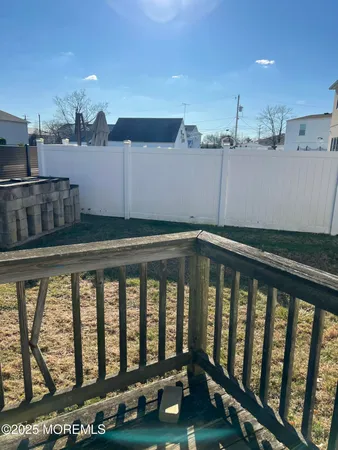 a view of a balcony