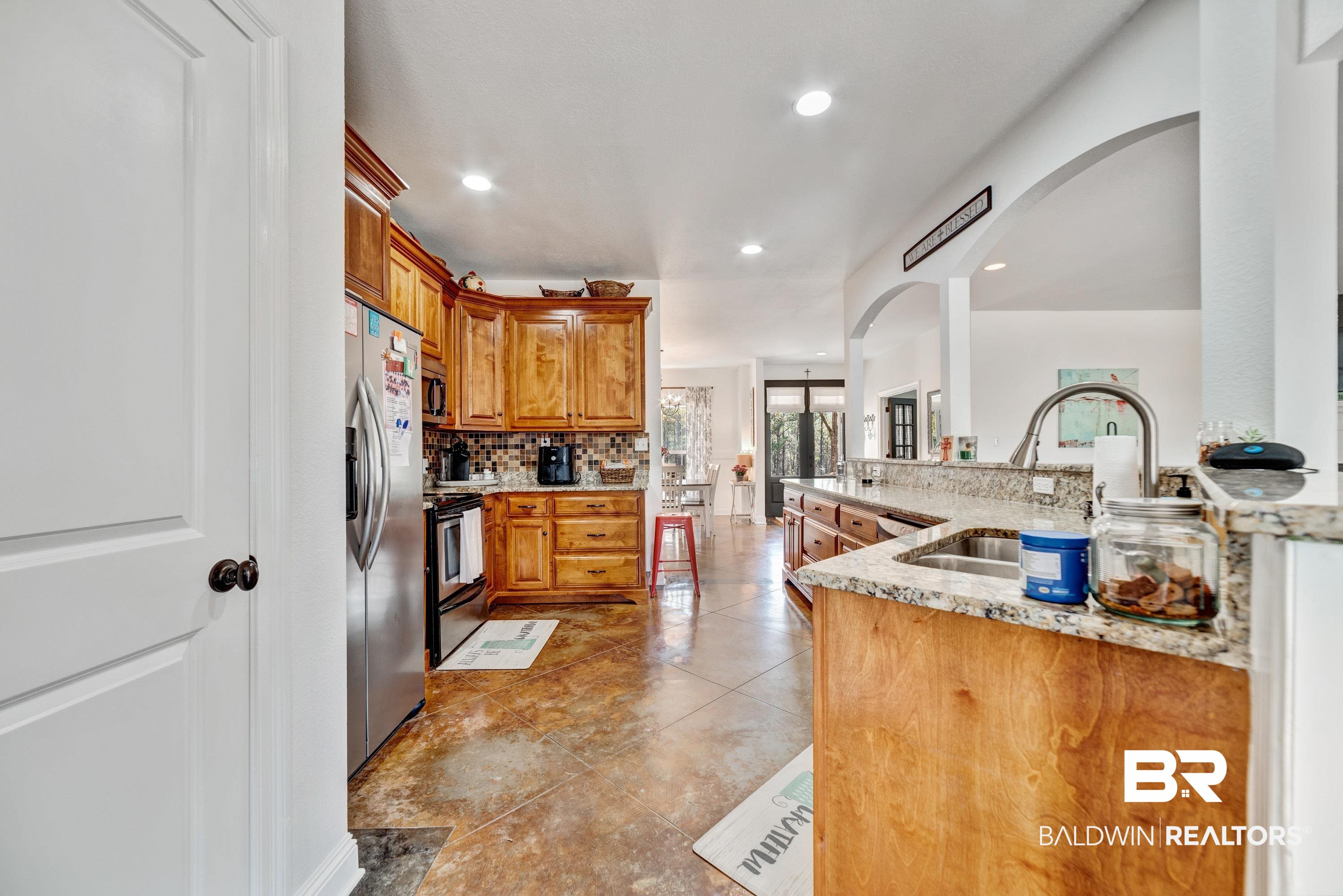7875 Bromley Road Bay Minette, AL 36507 - Photo 9 of 39 view of kitchen from breakfast nook