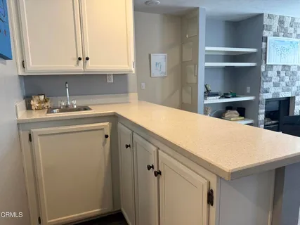 a room with storage and utility