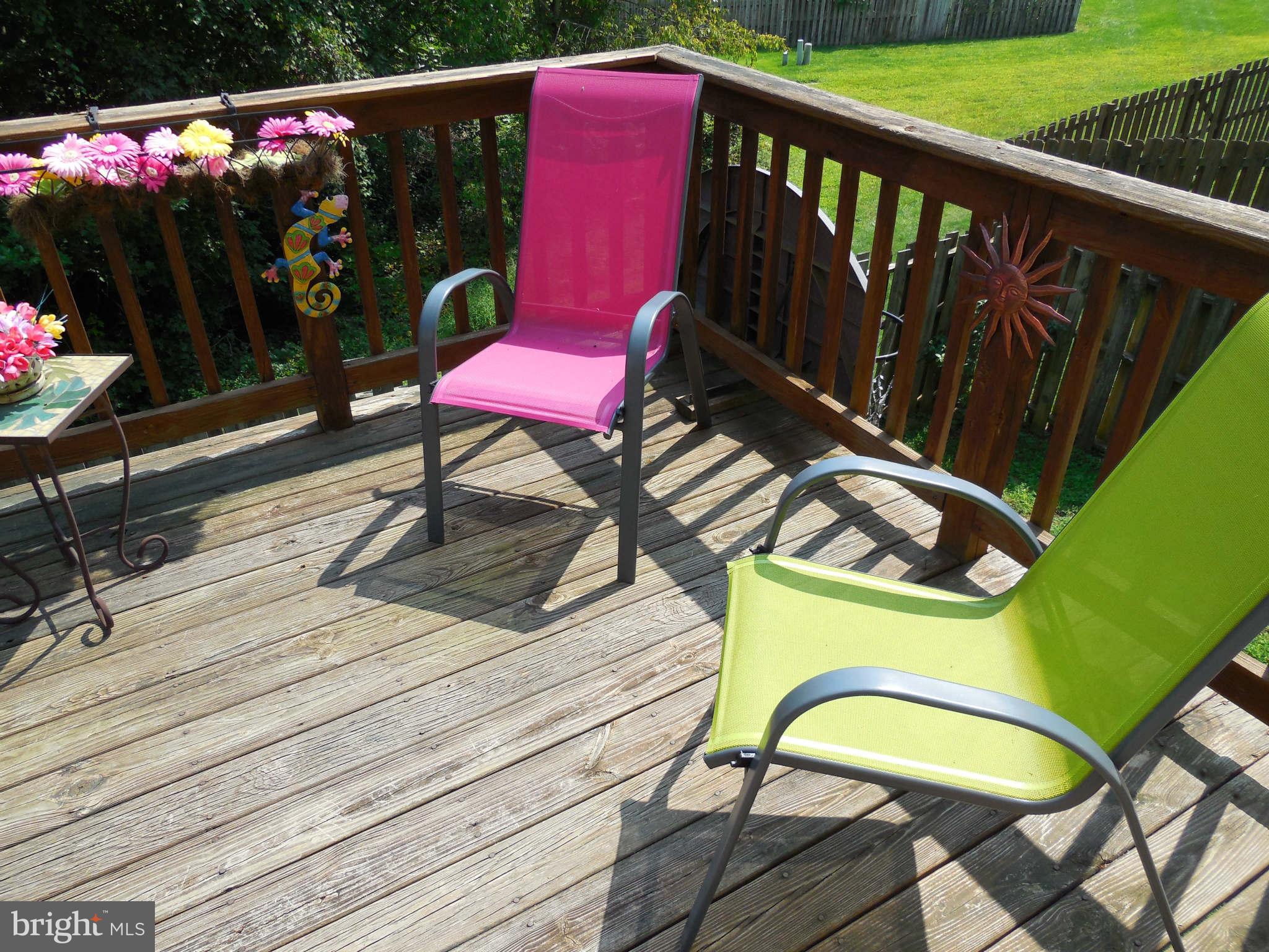 300 Rugby Road Fredericksburg, VA 22406 - Photo 27 of 29 a view of a deck with wooden floor and outdoor seating