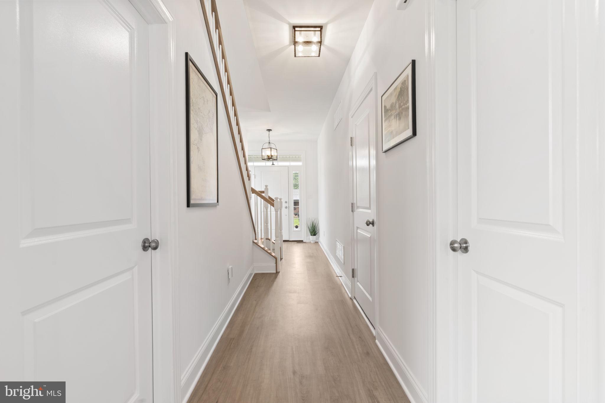 520 Richards Road Kennett Square, PA 19348 - Photo 41 of 43 First Floor Hallway from Entry to Open Floor Plan