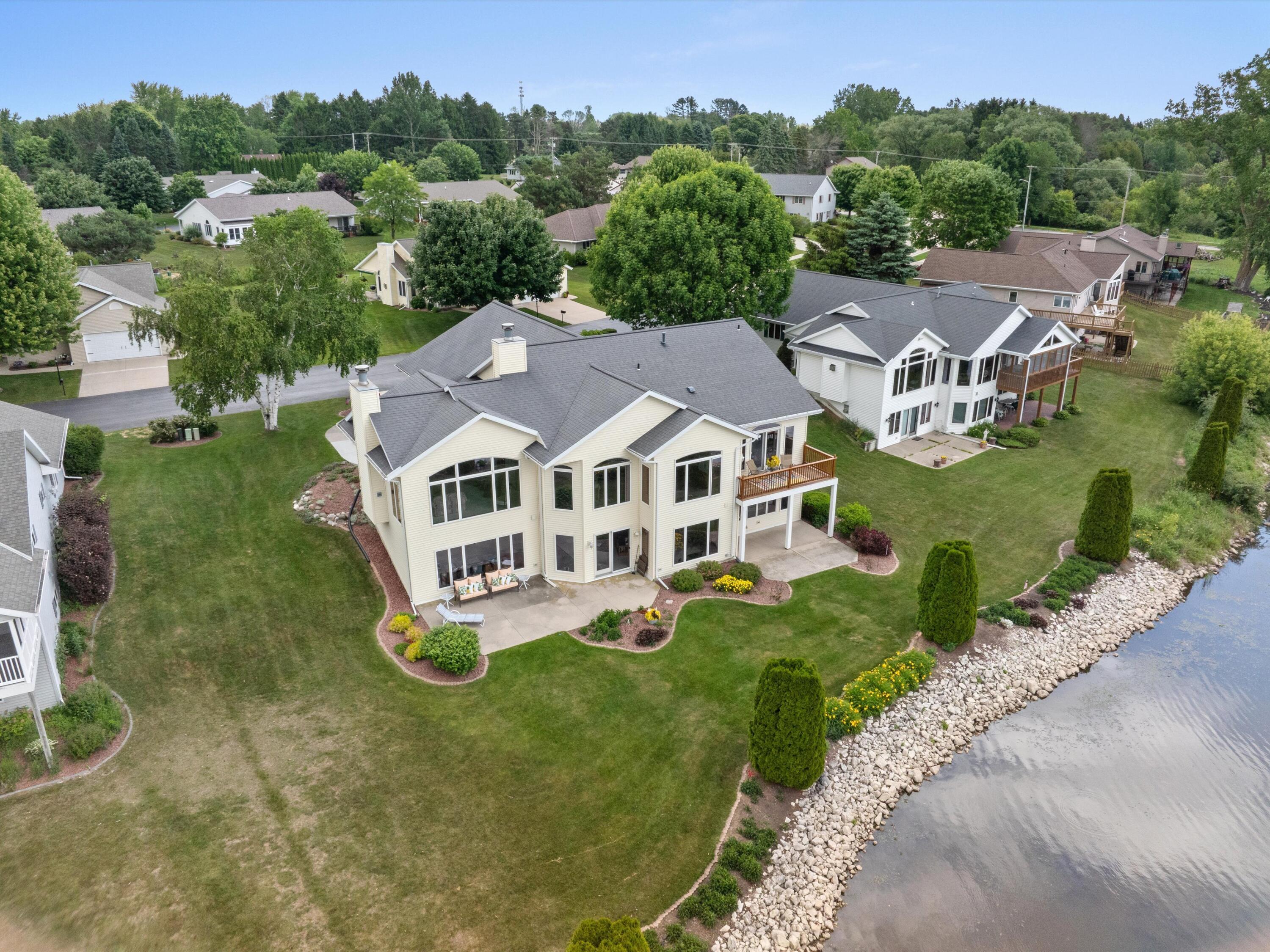 1505 Blue Heron Drive Two Rivers, WI 54241 - Photo 3 of 50 03-03_aerial_001
