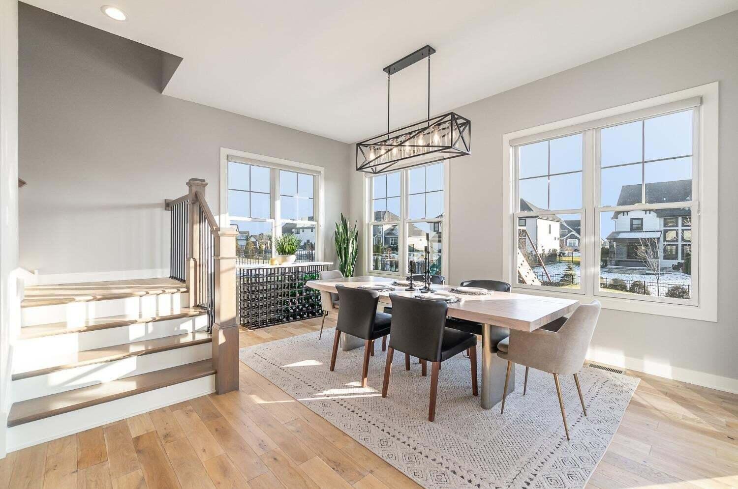 16617 Noble Street Lowell, IN 46356 - Photo 4 of 32 a view of a dining room with furniture window and outside view