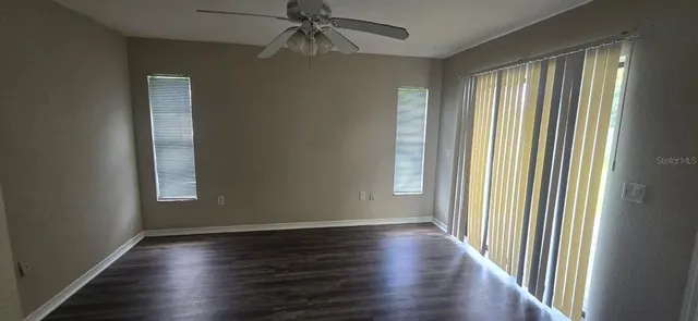 a view of a utility room with closet