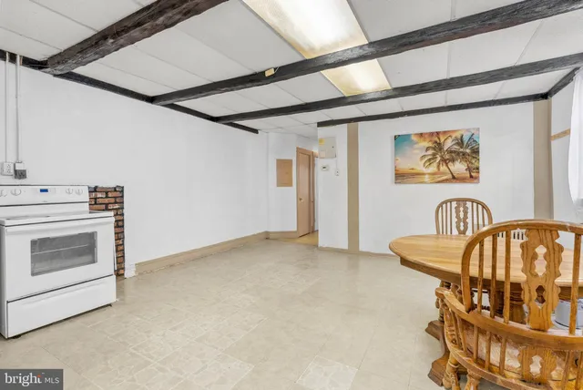 a view of an entryway with a fireplace