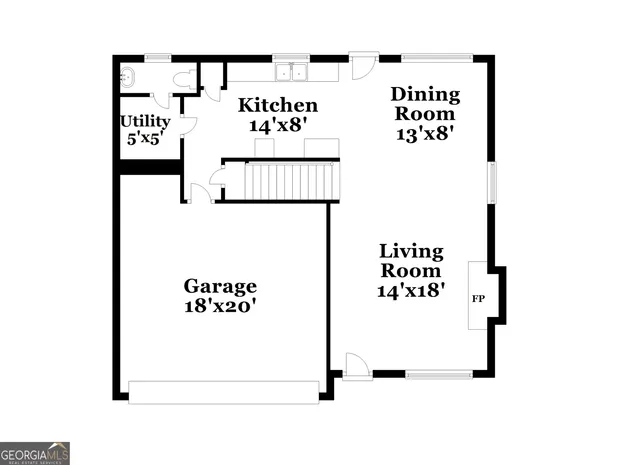 $2,005 | 405 Hawthorne Circle, Stockbridge, GA 30281