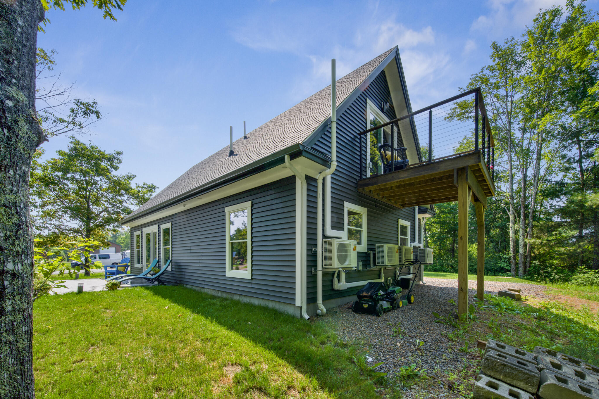 1719 Dixmont Road Etna, ME 04434 - Photo 37 of 46 1719 back side