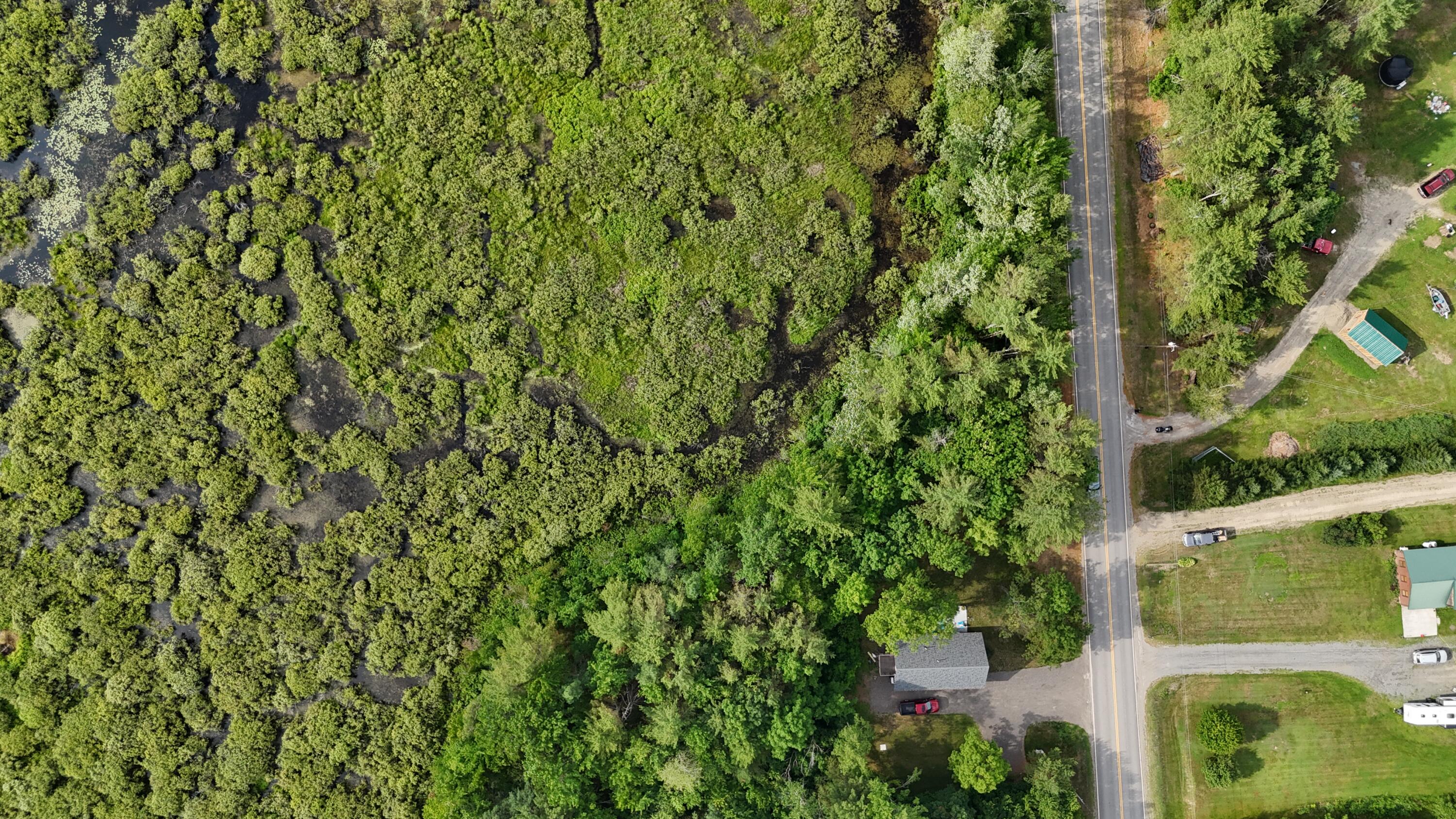 1719 Dixmont Road Etna, ME 04434 - Photo 42 of 46 drone shot 2