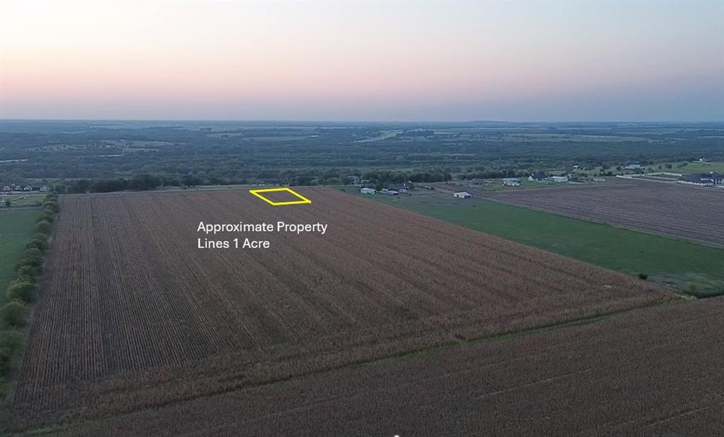 Tbd Hampel Road Palmer, TX 75152 - Photo 1 of 1 Aerial view at dusk with a rural view