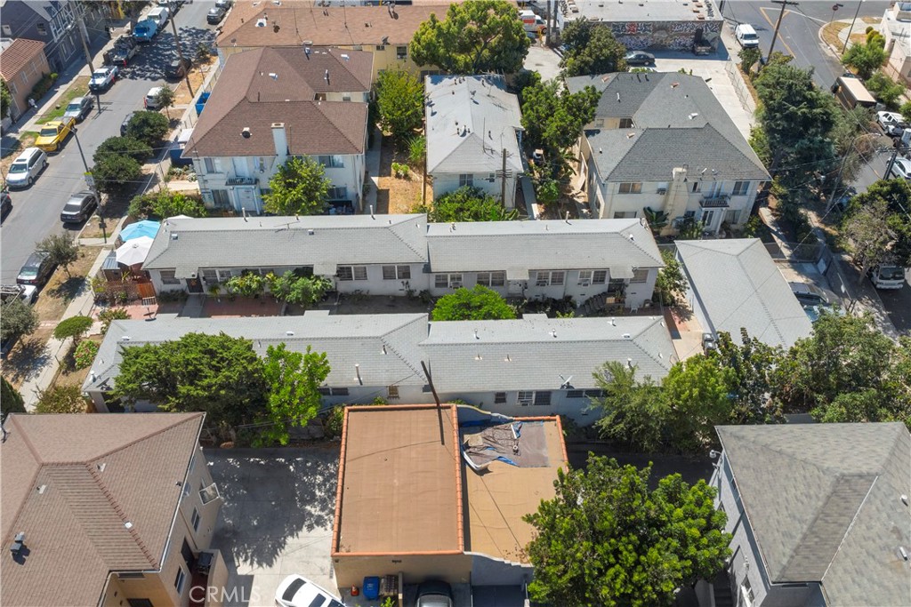 261 Witmer Street Los Angeles, CA 90026 - Photo 4 of 7 an aerial view of a house