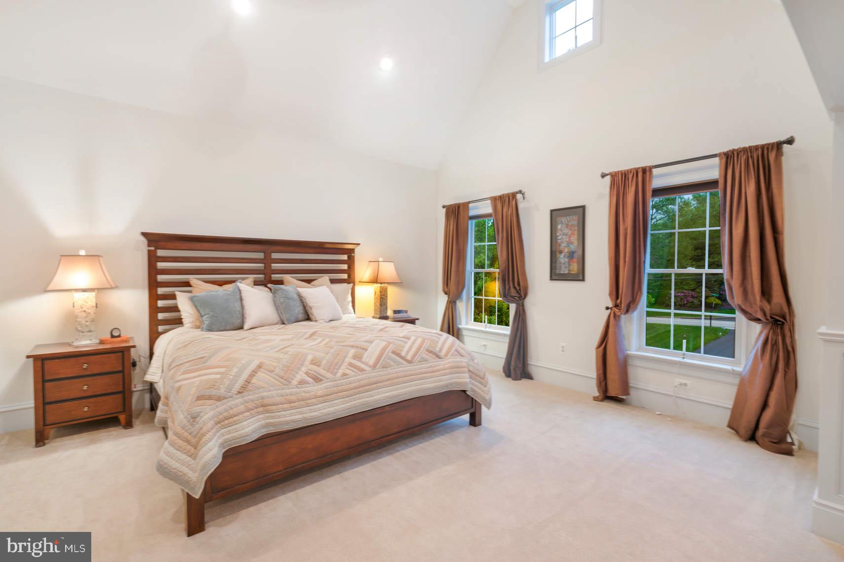 3511 Sawmill Road Newtown Square, PA 19073 - Photo 33 of 57 Master Bedroom with vaulted ceiling
