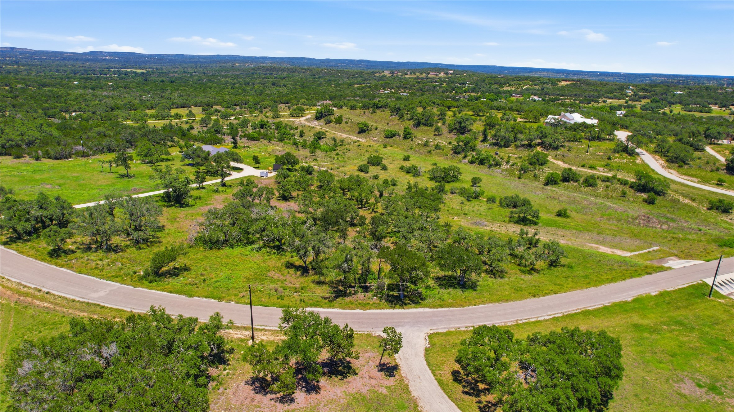 623 Whiskey Trail Blanco, TX 78606 - Photo 22 of 23 Flag-shaped lot from the aerial view