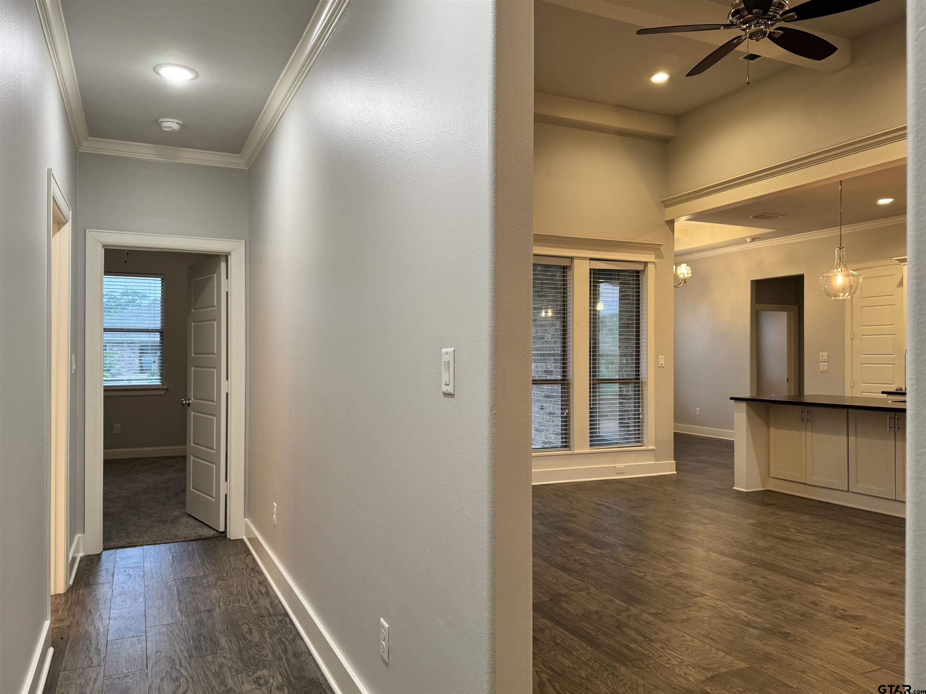 7315 Rolling Acres Place Tyler, TX 75707 - Photo 27 of 37 wooden floor in a room with a bathroom