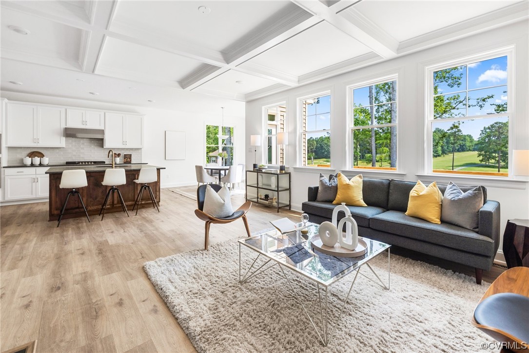 8357 Capernwray Drive Chesterfield, VA 23838 - Photo 16 of 50 a living room with furniture and a large window