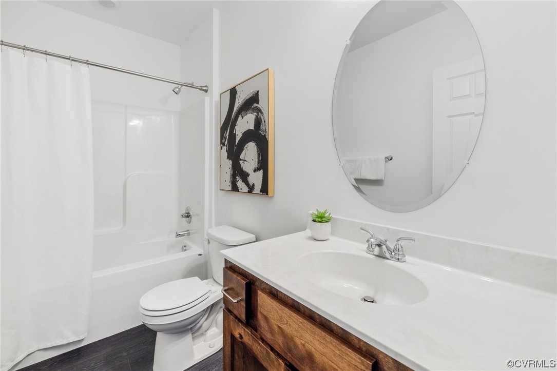 8357 Capernwray Drive Chesterfield, VA 23838 - Photo 43 of 50 a bathroom with a sink toilet and shower