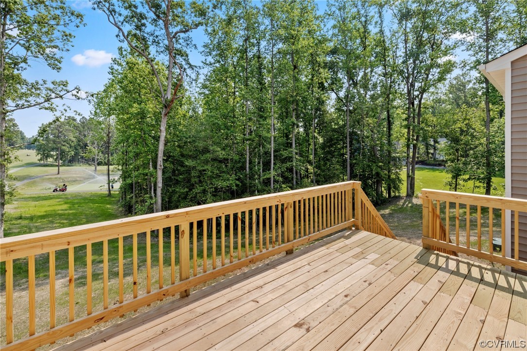 8357 Capernwray Drive Chesterfield, VA 23838 - Photo 45 of 50 a view of a wooden deck with chairs