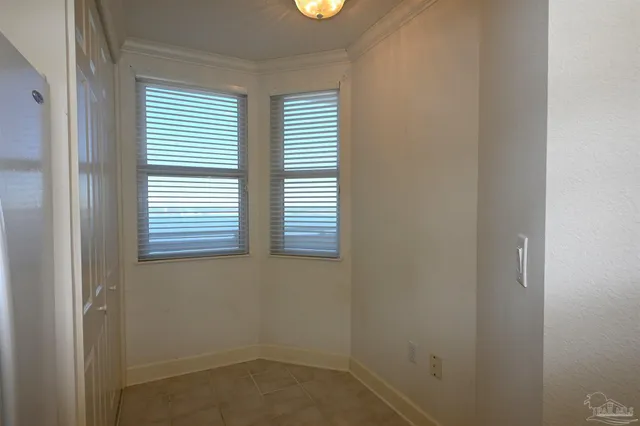 a small space with a window