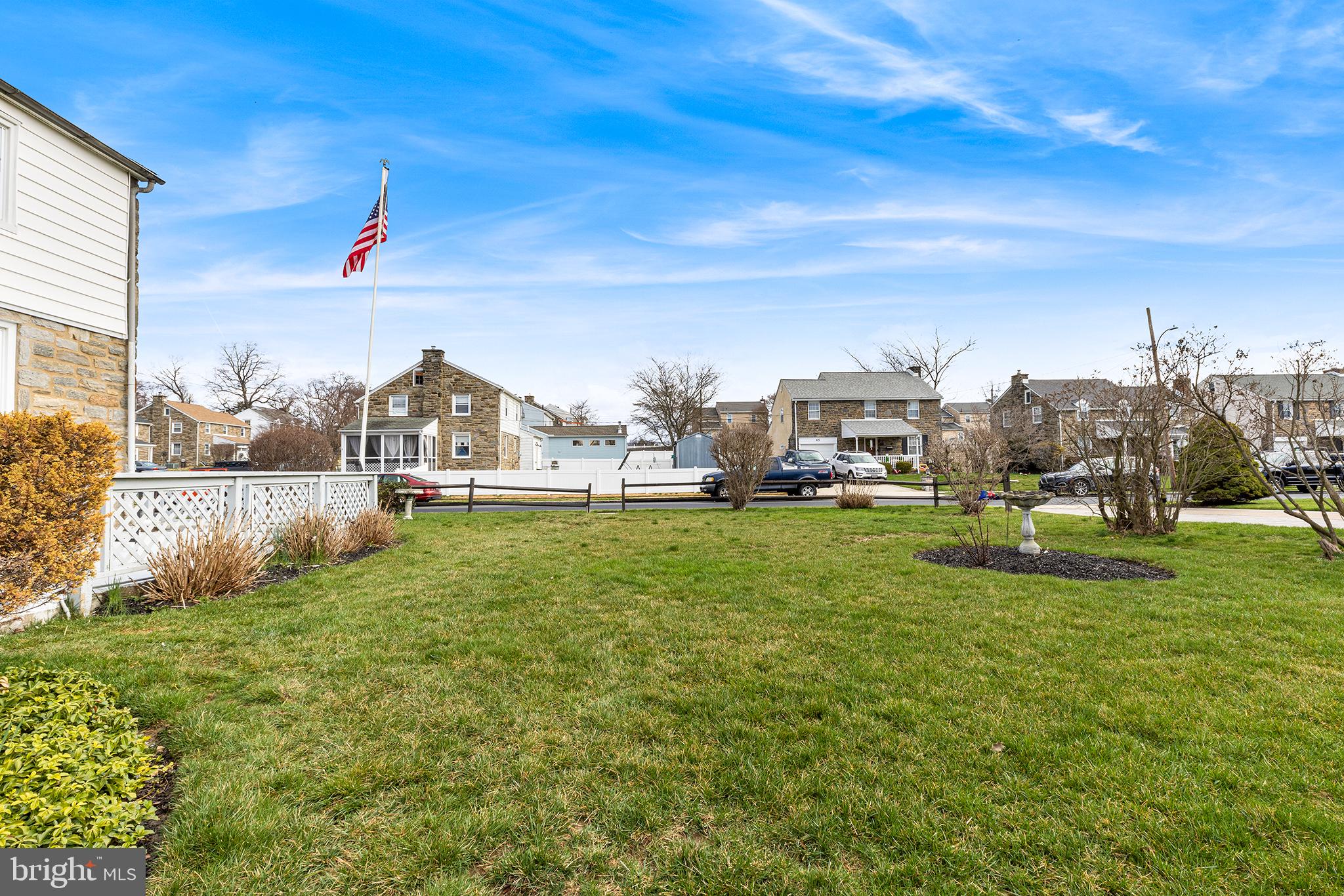 325 Wyndmoor Road Springfield, PA 19064 - Photo 30 of 45 a view of a house with a big yard