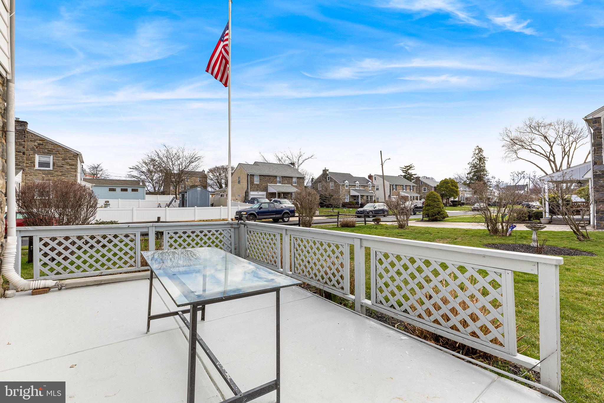 325 Wyndmoor Road Springfield, PA 19064 - Photo 33 of 45 a view of a chairs and table on the terrace