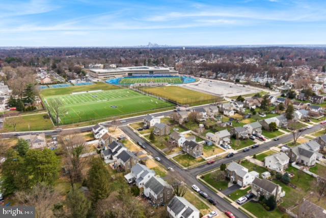 325 Wyndmoor Road Springfield, PA 19064 - Photo 42 of 45 a view of a city with mountains in the background