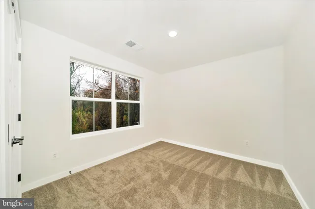 a view of empty room