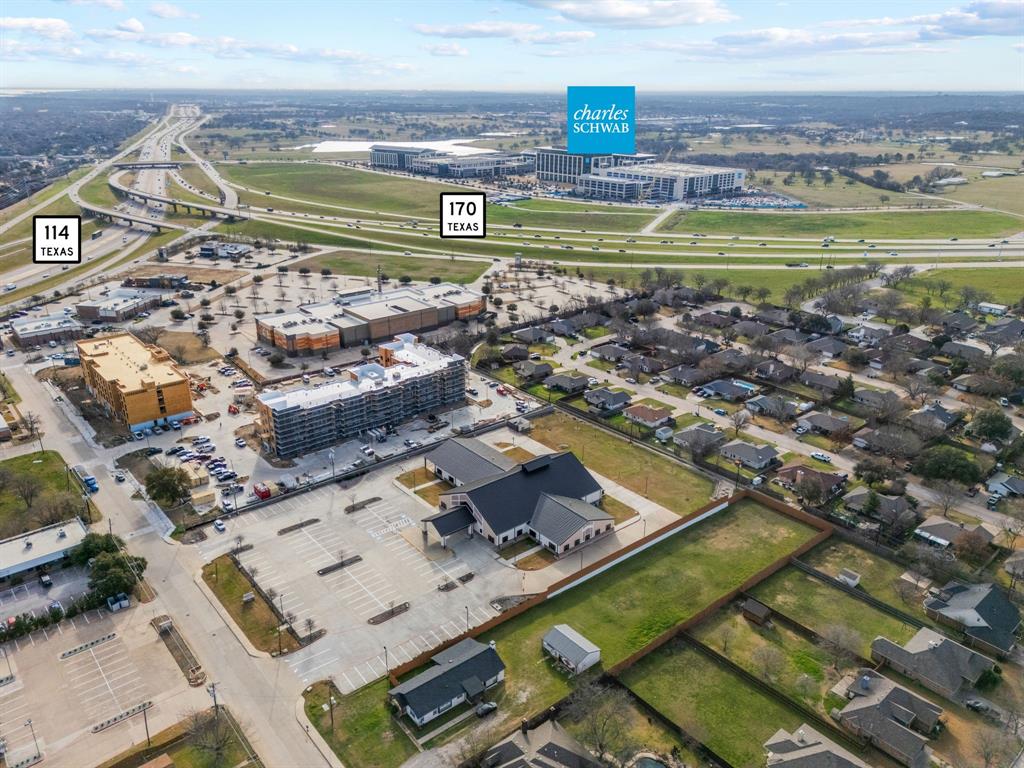 617 Reed Street Roanoke, TX 76262 - Photo 34 of 35 a view of a city with tall buildings