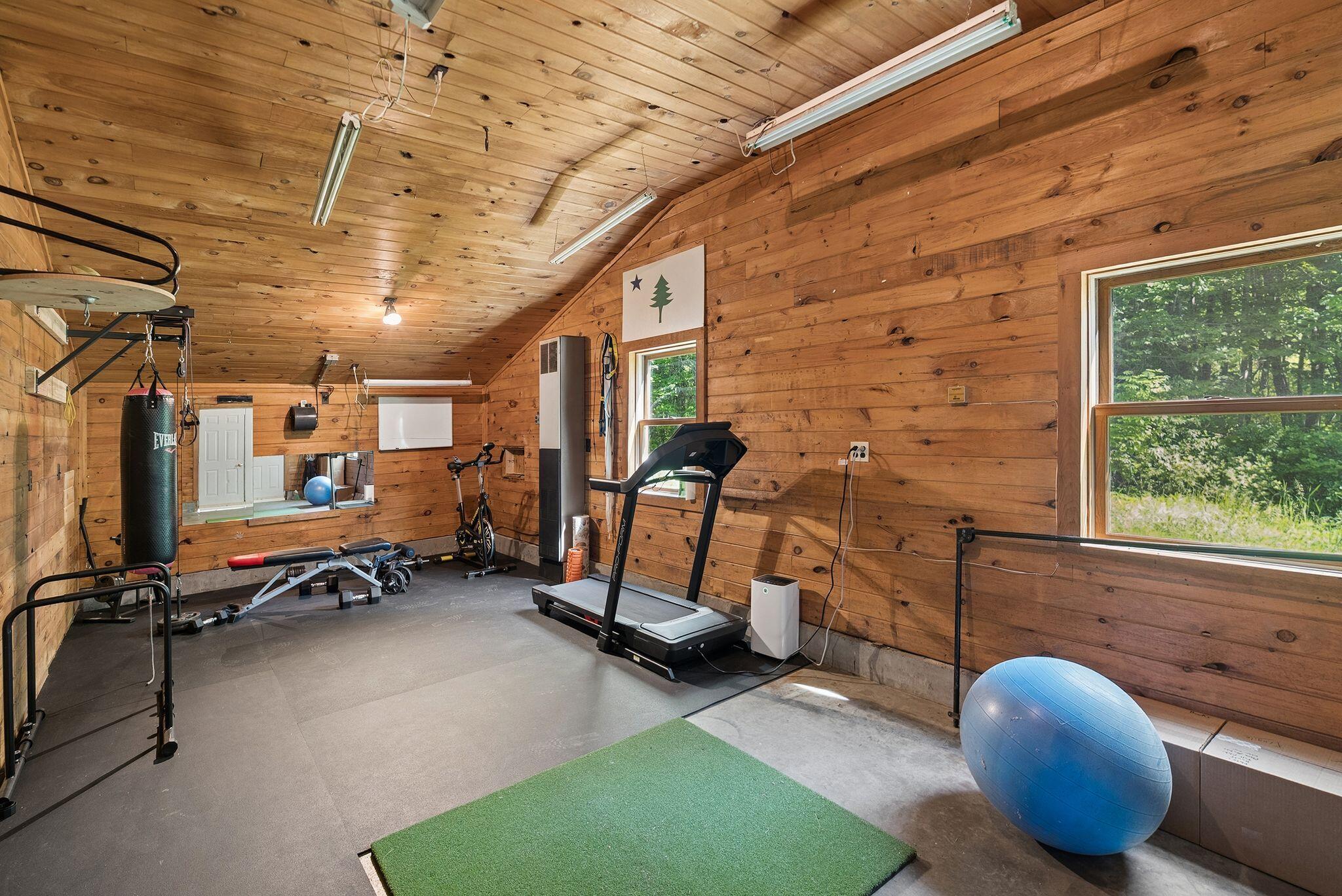 121 6 Rod Road Fairfield, ME 04937 - Photo 44 of 65 Gym (Garage)