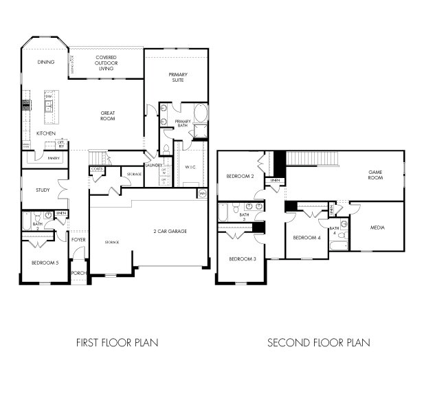 563 Banff Drive Kyle, TX 78640 - Photo 7 of 7 View of home floor plan