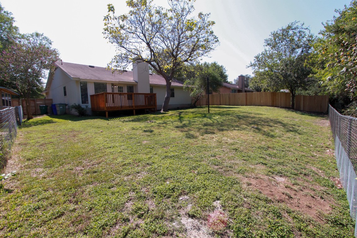 605 Timber Trail Cedar Park, TX 78613 - Photo 34 of 36 a view of a yard in front of house